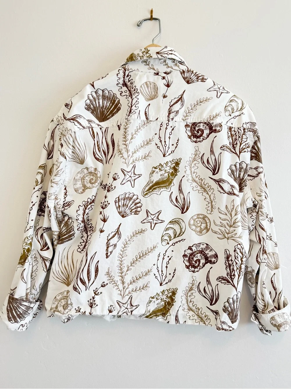 Anthro Cotton Seashell Jacket - Picture 5 of 8